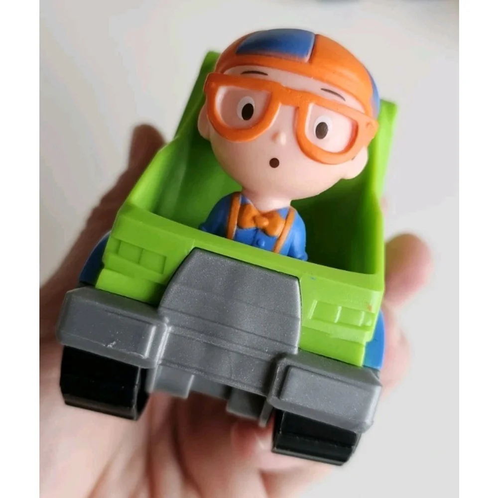 Blippi Mini Vehicles Lot of 3 - Excavator, Garbage Truck & Blippi Mobile 2019
